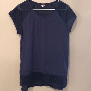 Lot of 2 workout shirts.